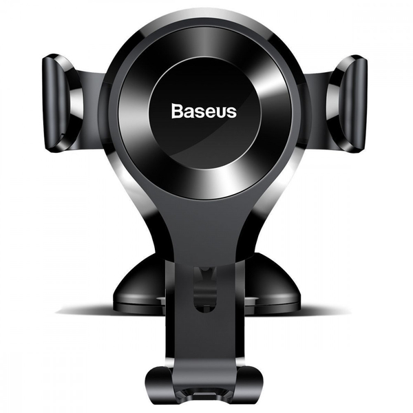 Автомобільний тримач Baseus Osculum Type Gravity Car Mount Black, зображення 9
