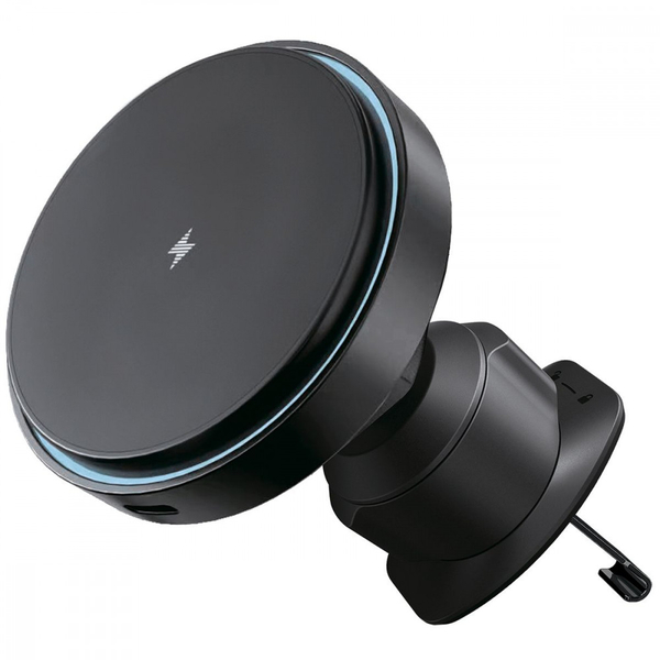 Автомобільний тримач з бездротовою зарядкою Proove Light Circle 15W Black
