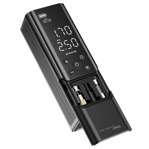 Автомобільний насос Proove Pump Assistant Pro 120W 7500mAh Black, изображение 8