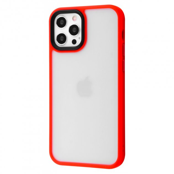 Чехол Shadow Matte Metal Buttons IPhone 11 Pro Red