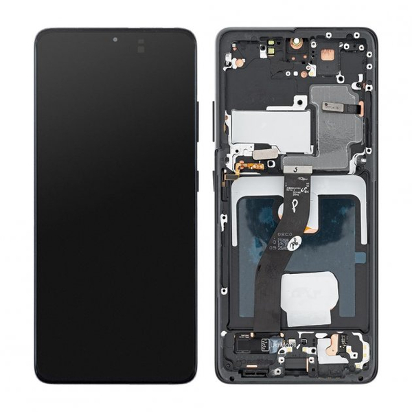 Дисплей Samsung G998B Galaxy S21 Ultra, Black original AMOLED Black CG F