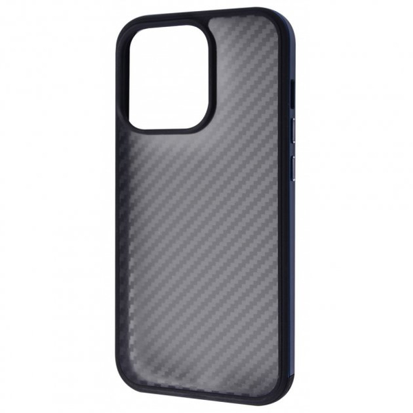Чехол SULADA Carbon Protective Case IPhone 14 Blue