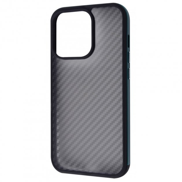 Чехол SULADA Carbon Protective Case IPhone 14 Pro Max  Green