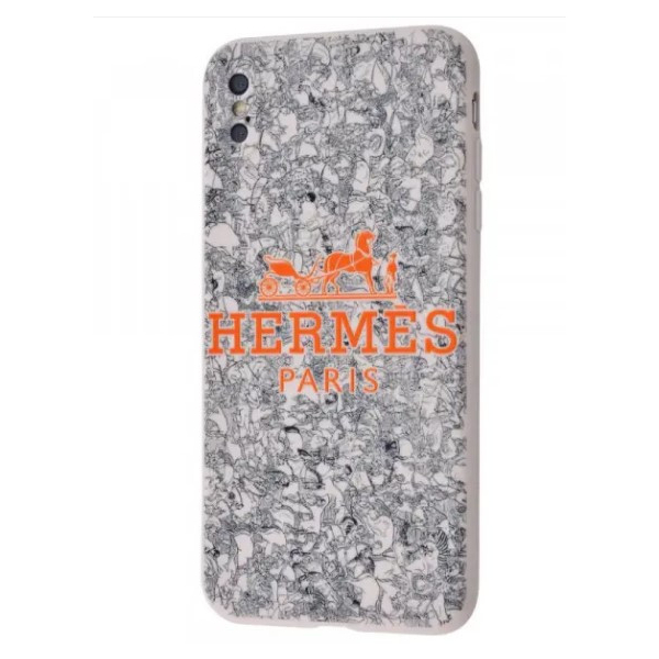 Чехол Brand Hermes Apple iPhone X/XS