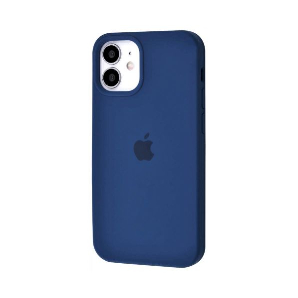 Чехол силиконовый Full Cover Apple iPhone 12 mini Blue Cobalt