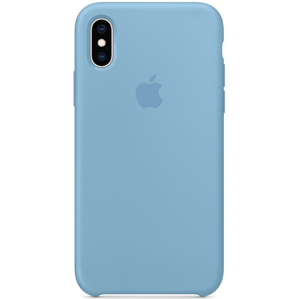 Чохол силіконовий Apple iPhone X/Xs Cornflower