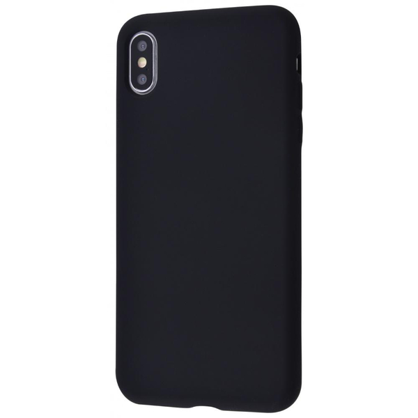 Чехол силиконовый Wave Full Cover IPhone Xs Max Black