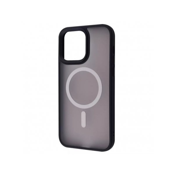 Чехол Wave Matte Colorful Case MagSafe IPhone 14 Pro Max Black