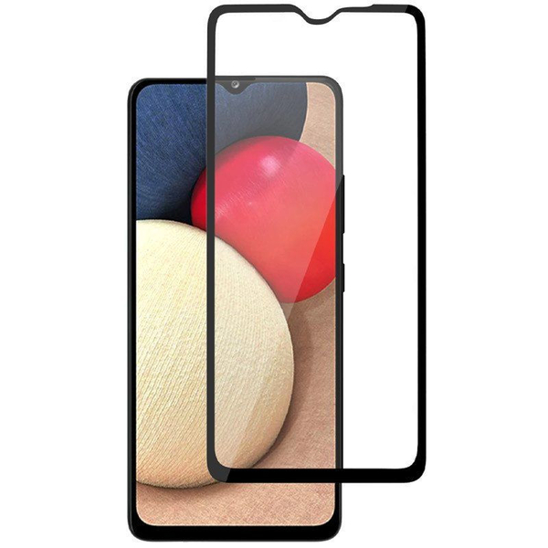 Защитное стекло Samsung Galaxy A02 A025F/A02s/M02/M02s/A03 (Core)/A12/M12/M42 5G/Realme 5/5i/5s/C3 Black Full Glue