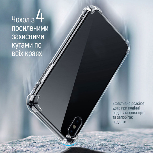 Чохол Colorway TPU AntiShock Oppo A5x, Clear (CW-CTASOA5X), зображення 2