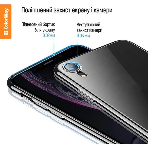 Чохол Colorway TPU matt Samsung Galaxy S25 FE, чорний (CW-CTMSG731-BK), зображення 3