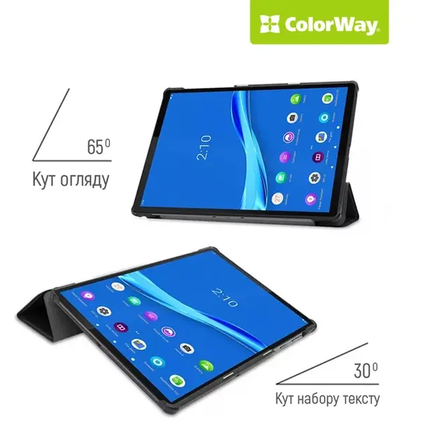 Чохол ColorWay до планшета OPPO Pad SE, black (CW-CTOPSE-BK), зображення 2