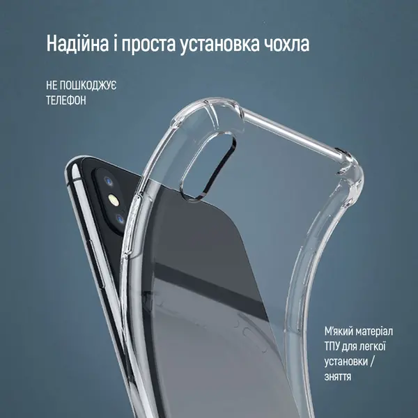 Чохол Colorway TPU AntiShock Xiaomi Redmi 15C/Poco C85, Clear (CW-CTASXR15C), зображення 5