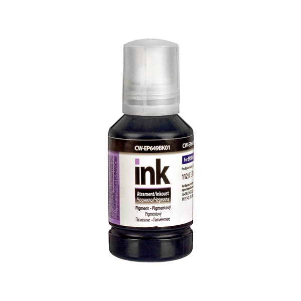 Чорнило ColorWay до Epson EP649 BK Pigment 127 ml (CW-EP649BK01)