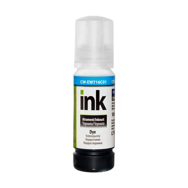 Чорнило ColorWay до Epson EW716 C Dye-based 70 ml (CW-EW716C01)