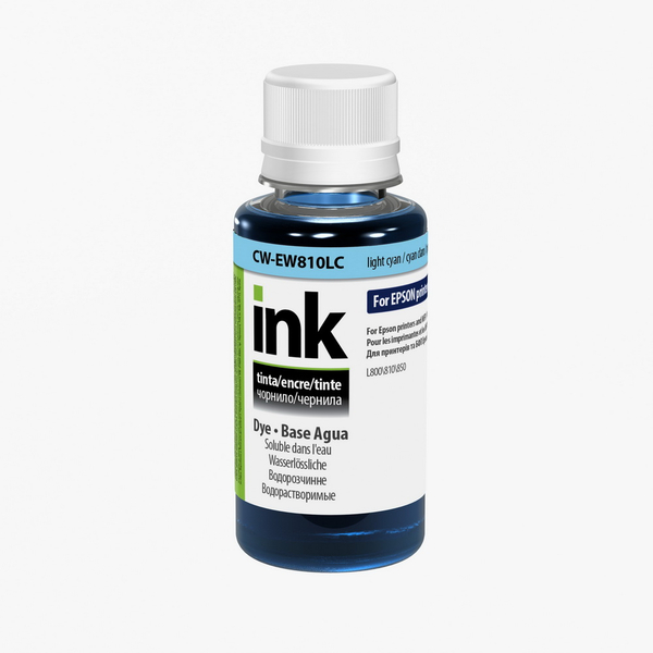 Чорнило ColorWay до Epson EW810 LC Dye-based 100 ml (CW-EW810LC01), зображення 2