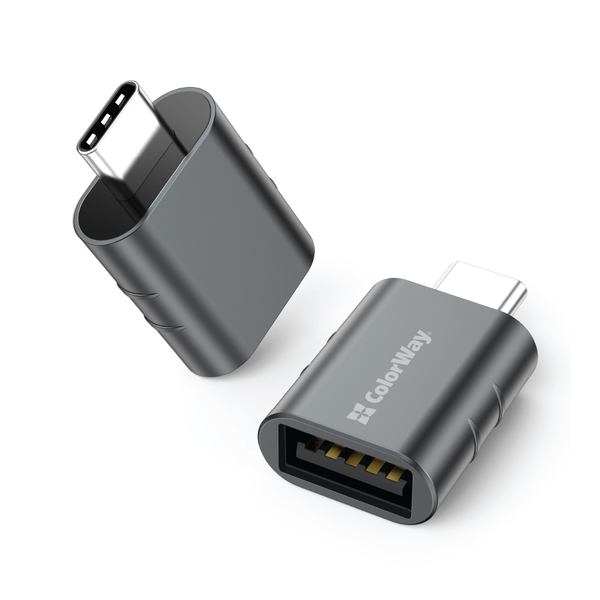 Адаптер-перехідник Colorway USB-A to USB-C 3.2 (CW-AD-AC3), изображение 3