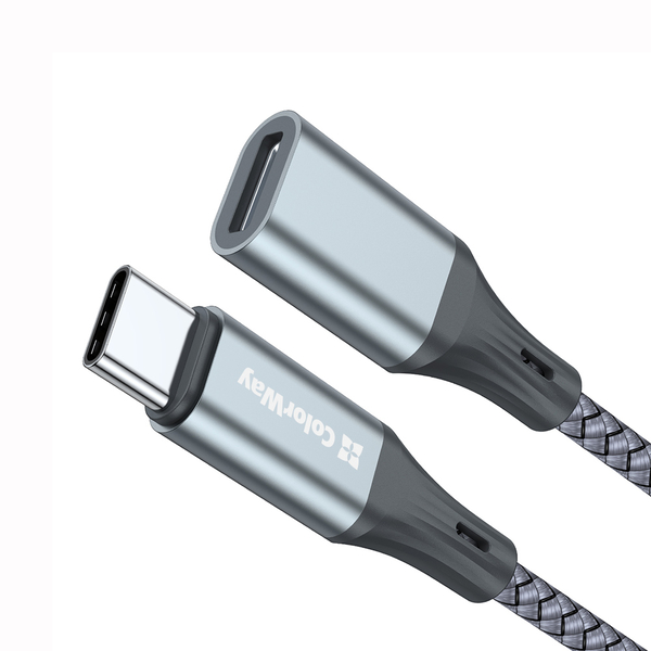 Адаптер-перехідник Colorway USB-C To Lightning 17.5 см сірий (CW-AD-CL), изображение 2