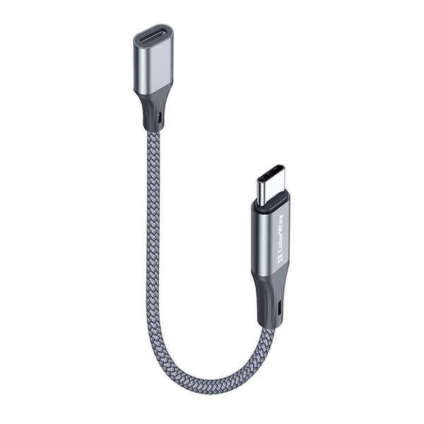 Адаптер-перехідник Colorway USB-C To Lightning 17.5 см сірий (CW-AD-CL), изображение 4