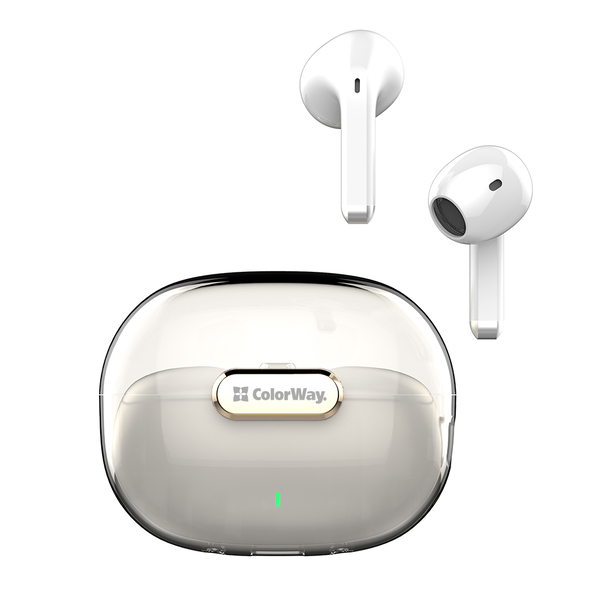 Навушники СolorWay Slim TWS-2 Earbuds білі (CW-TWS2WT), изображение 5
