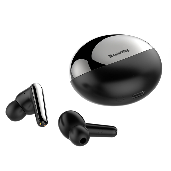 Навушники СolorWay TWS-3 Earbuds чорні (CW-TWS3BK), зображення 2