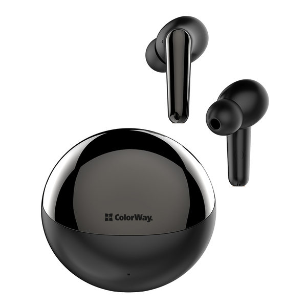 Навушники СolorWay TWS-3 Earbuds чорні (CW-TWS3BK), зображення 4