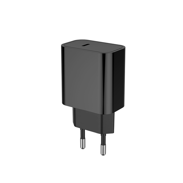 Мережевий зарядний пристрій ColorWay Power Delivery Port USB Type-C 20W V2 чорний (CW-CHS026PD-BK), изображение 3