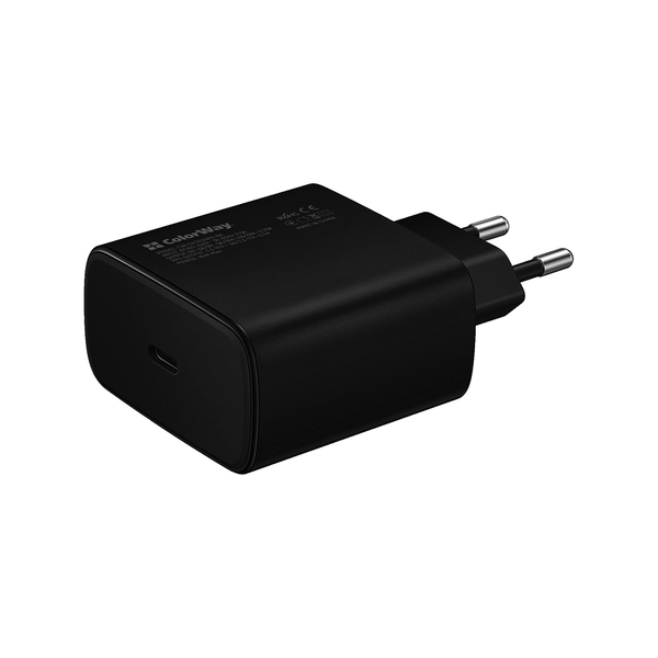 Мережевий зарядний пристрій ColorWay Power Delivery Port PPS USB Type-C (45W)  чорне (CW-CHS034PD-BK), изображение 5