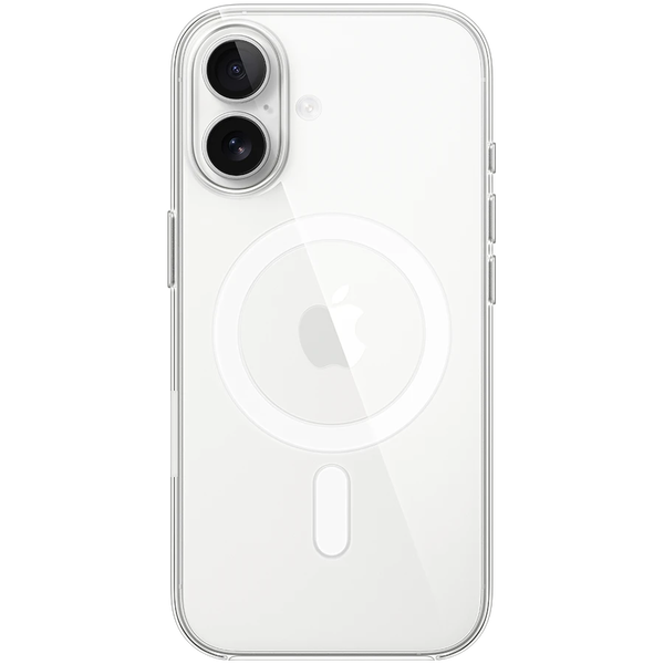 Чохол Clear Case MagSafe for Apple iPhone 17 Transparent (прозорий)