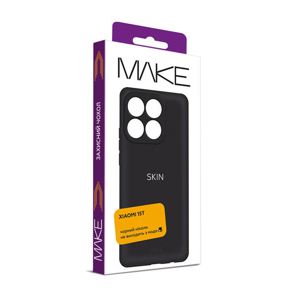 MAKE Чохол Xiaomi 15T Skin Black, зображення 2