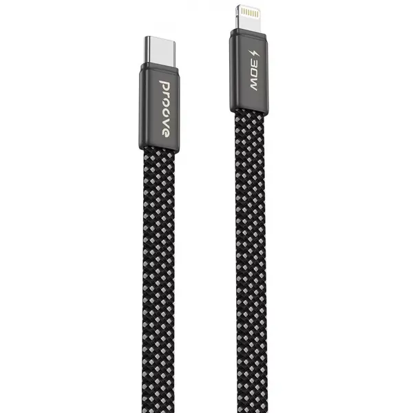 Кабель Proove AirLine Type-C to Lightning 30W (1m) Black (CCAI30002101)