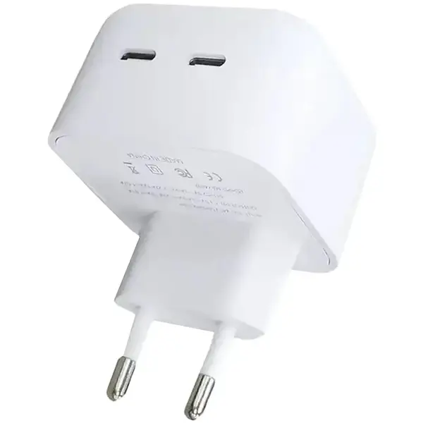 Мережевий зарядний пристрій Apple 35W Dual USB-C Port Compact Power Adapter (MNWM3) BOX