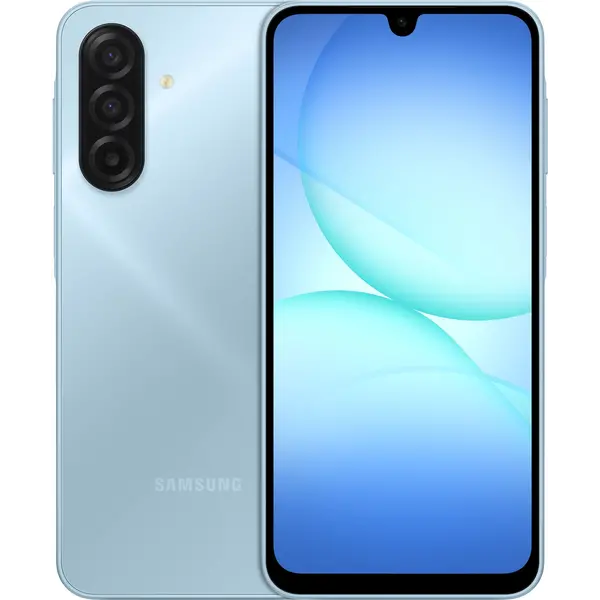 Смартфон Samsung Galaxy A17 4/128Gb Light Blue (SM-A175FLBBEUC) UA-UCRF
