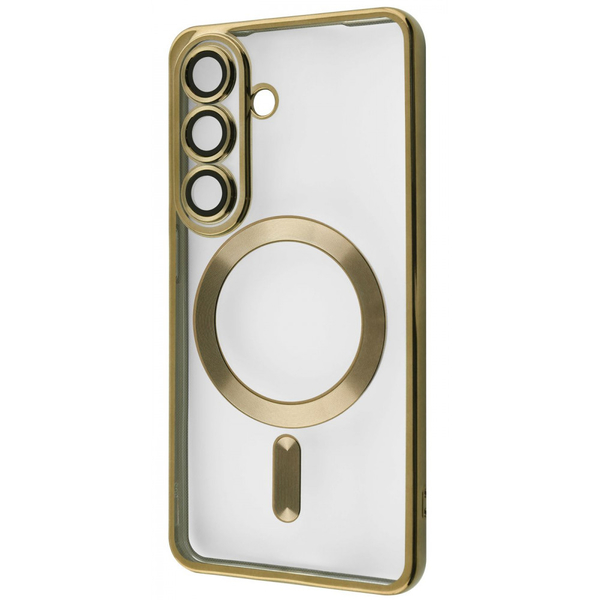Чохол WAVE Metal Color Case with Magnetic Ring Samsung Galaxy S26 Gold