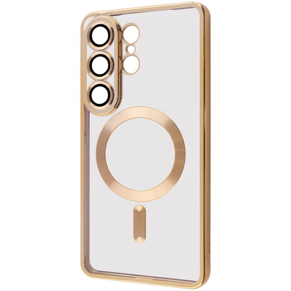 Чохол WAVE Metal Color Case with Magnetic Ring Samsung Galaxy S26 Ultra Gold