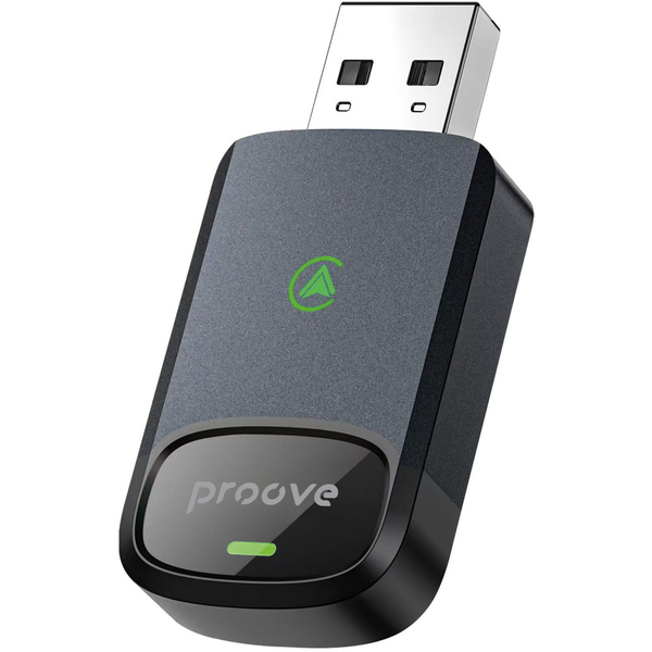 Бездротовий адаптер Proove Unity 2in1 (CarPlay / Android Auto) Gray