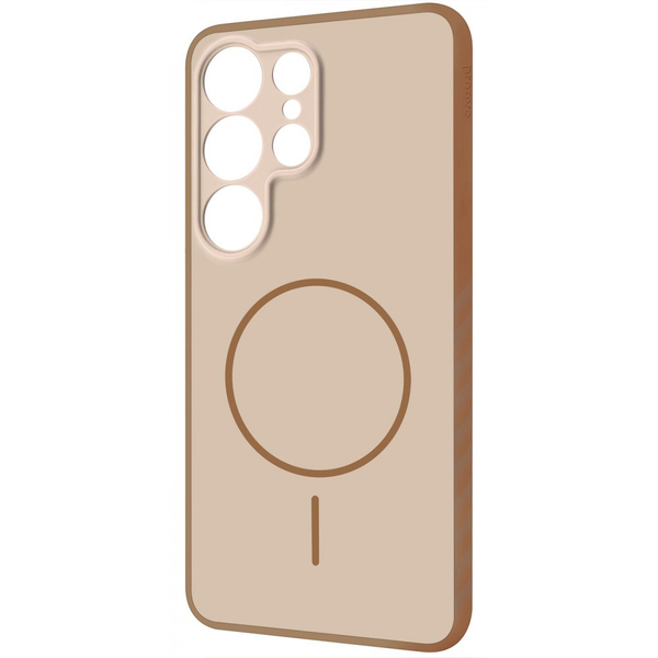 Чохол Proove Softline Case with Magnetic Ring Samsung Galaxy S25 Ultra Beige