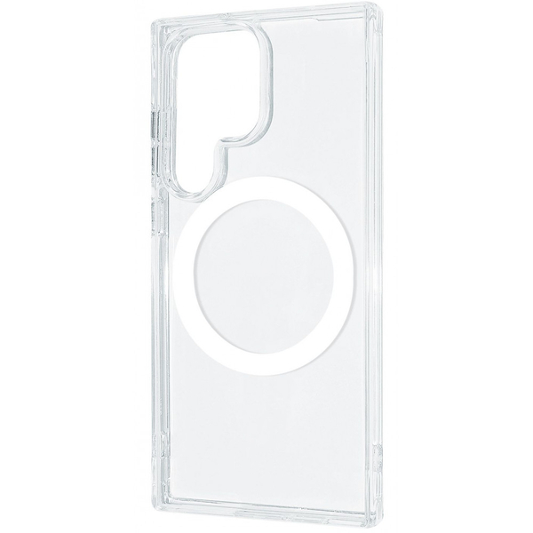 Чохол WAVE Case (PC+TPU) with Magnetic Ring Samsung Galaxy S26 Ultra Transparent