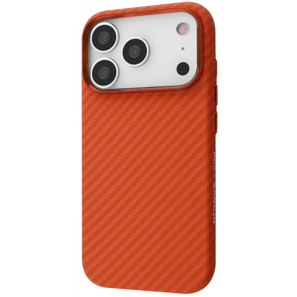 Чохол Proove Gleam Case with Magnetic Ring iPhone 17 Pro Max fiber Orange