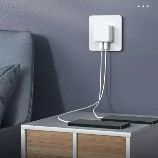 Мережевий зарядний пристрій Apple 35W Dual USB-C Port Compact Power Adapter (MNWM3) BOX, изображение 5