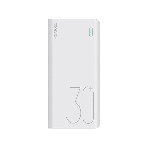 Зовнішній акумулятор Romoss 30000mah Sense8+ (PHP30-401-02) White