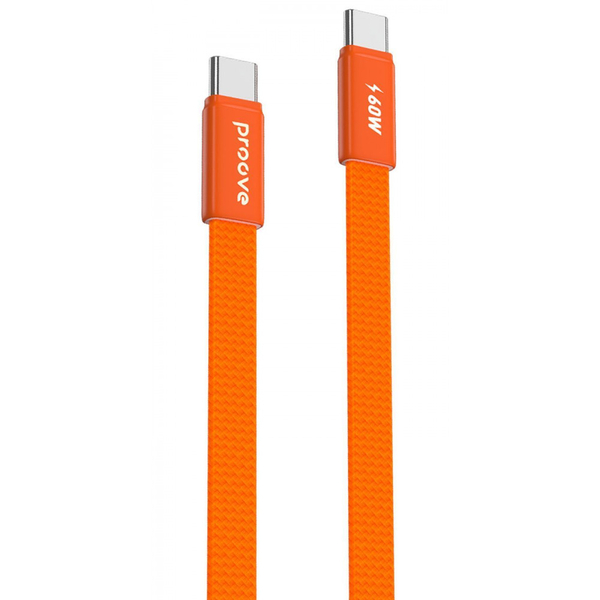 Кабель Proove AirLine Type-C to Type-C 60W (1m) Orange