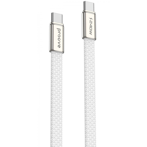 Кабель Proove AirLine Type-C to Type-C 240W (1.5m) White