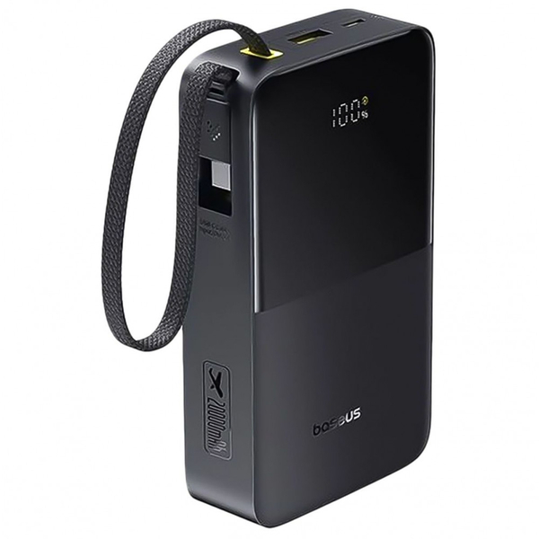 Зовнішній акумулятор Baseus EnerFill Bipow2 Pro 22.5W 20000mAh Black