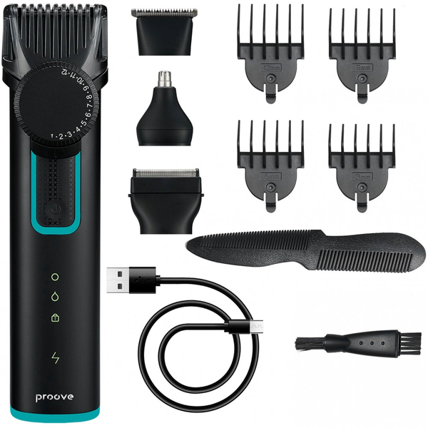 Універсальний тример Proove Dorian 5in1 Black