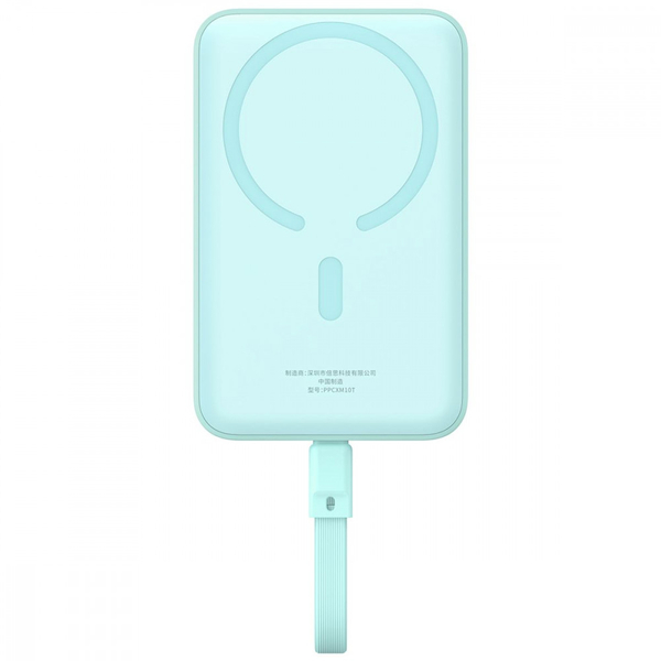 Зовнішній акумулятор Baseus Magnetic Mini 30W 10000mAh Blue
