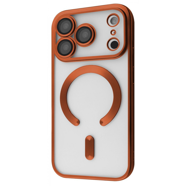 Чохол Metal Matte Case with Magnetic Ring iPhone 17 Pro Cosmic Orange