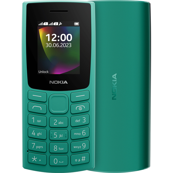 Мобільний телефон Nokia 106 DS 2023 Emerald Green