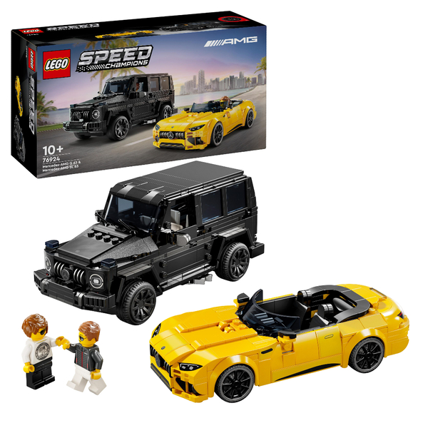 Конструктор LEGO® Speed Champions Mercedes-AMG G 63 і Mercedes-AMG SL 63 (76924)