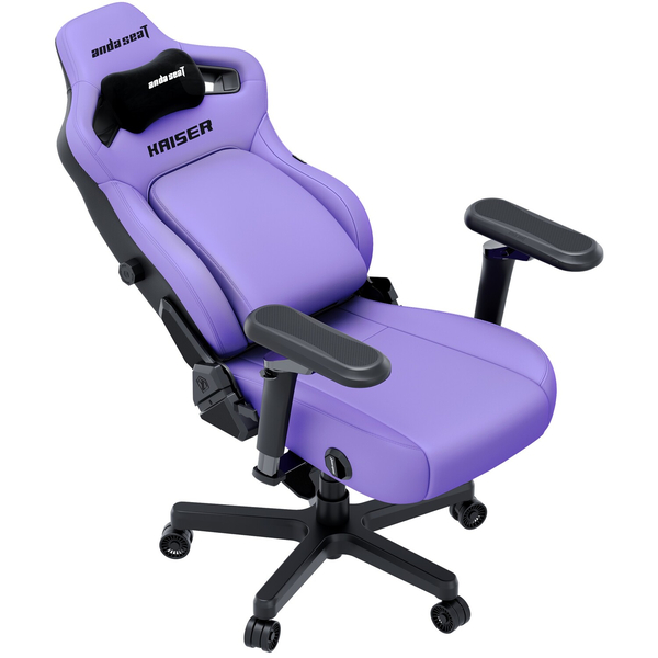 Крісло геймерське ігрове Anda Seat Kaiser 4 V2 Size XL PVC Purple, зображення 7